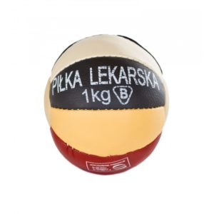 Polska Piłka lekarska ze skóry naturalnej waga 1kg